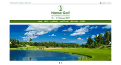 Desktop Screenshot of hansegolf.com